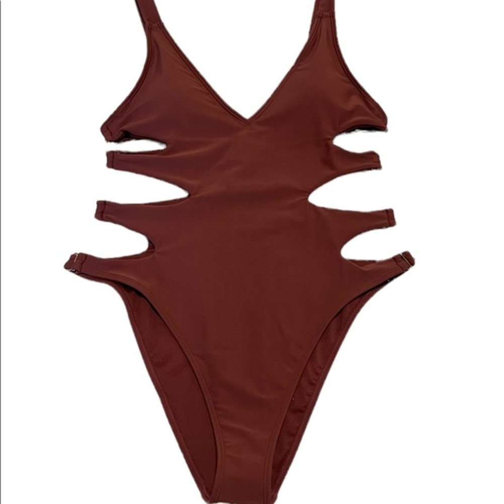🆕 Forever 21 Mauve One Piece Bathing Suit